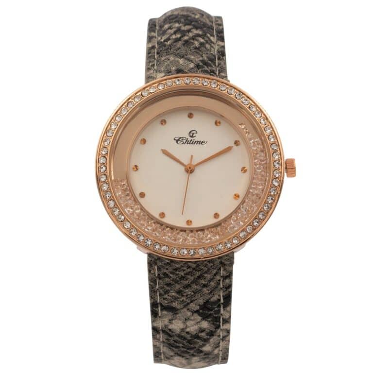 Montre pour Femme Strass Gris CHTIME