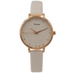 Montre Femme Contemporaine Blanc CHTIME
