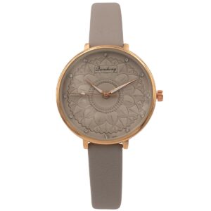 Montre Style Femme Strass Gris CHTIME