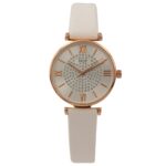 Magnifique Montre Femme Paillettes Blanc CHTIME