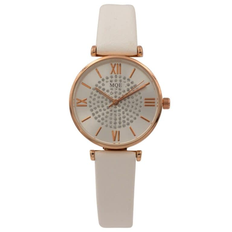 Magnifique Montre Femme Paillettes Blanc CHTIME
