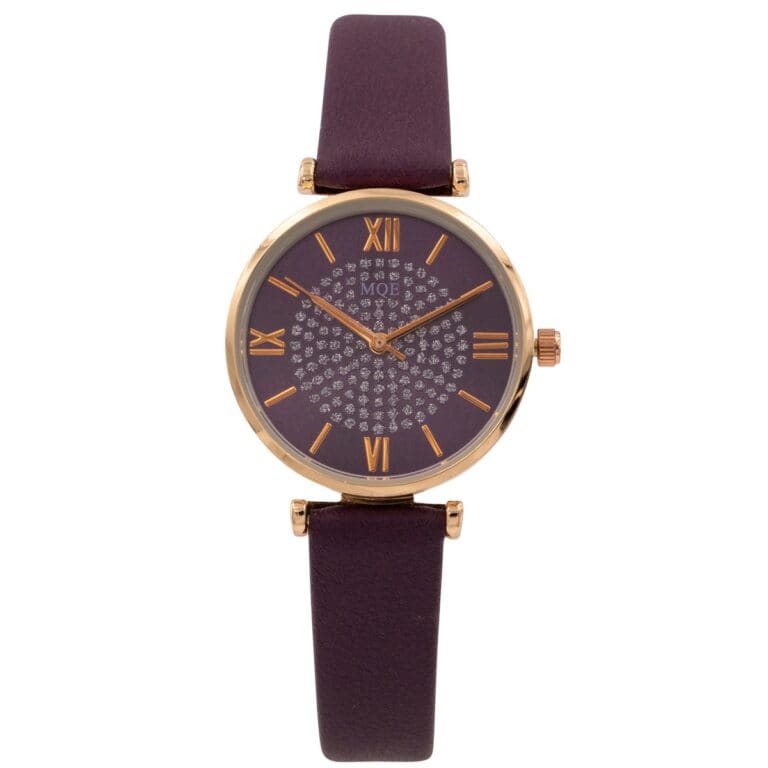 Montre pour Femme Paillettes Violet CHTIME