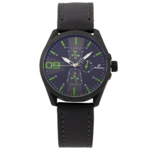 Montre Homme Stylée Bracelet Noir CHTIME