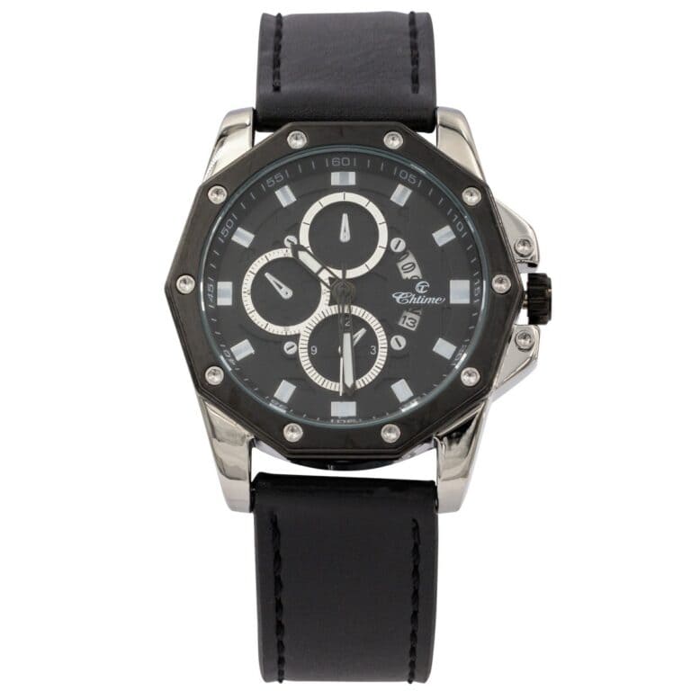 Montre Homme Fashion Bracelet Noir CHTIME