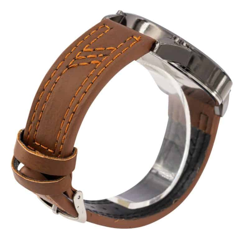 Montre Homme Chic Bracelet Marron CHTIME
