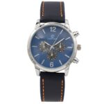 Magnifique Montre Homme Bleu Nuit CHTIME