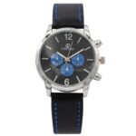 Montre Homme Tendance Bracelet Noir CHTIME