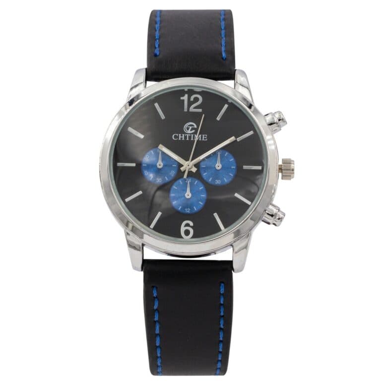 Montre Homme Tendance Bracelet Noir CHTIME