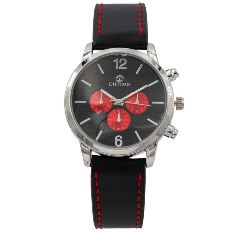 Montre pour Homme avec Bracelet Noir CHTIME