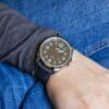 Montre d'Homme avec Bracelet Noir CHTIME