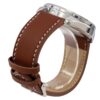 Belle Montre Homme Bracelet Marron CHTIME
