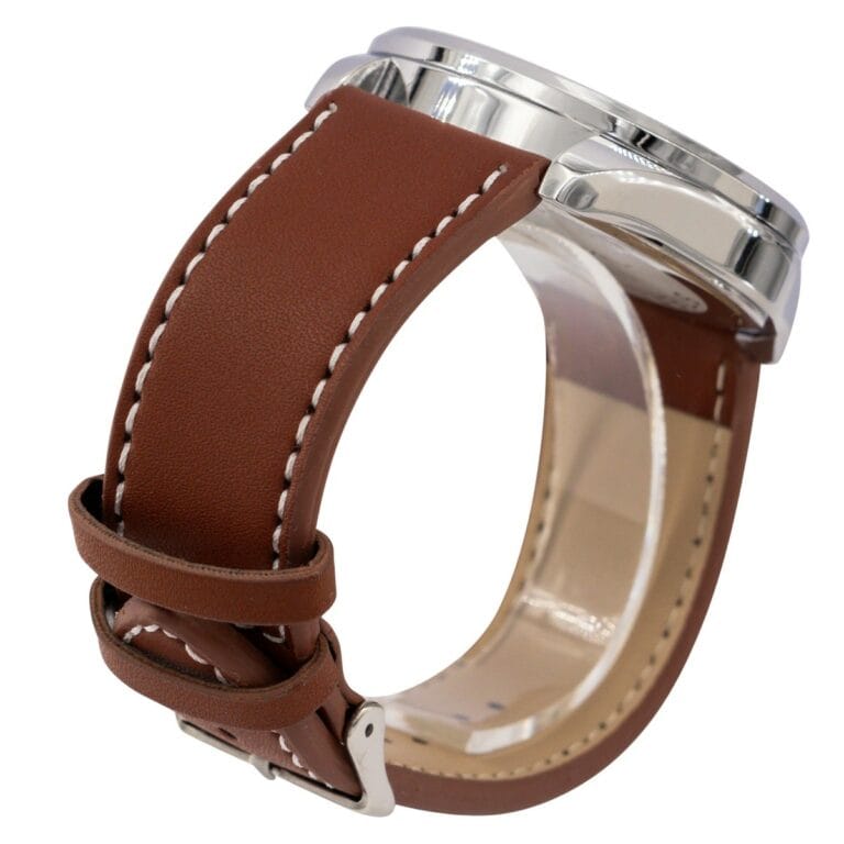 Belle Montre Homme Bracelet Marron CHTIME