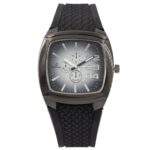 Montre pour Homme Bracelet Silicone Noir CHTIME