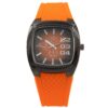 Montre d'Homme Bracelet Silicone Orange CHTIME