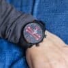 Montre Homme Bracelet Silicone Noir CHTIME